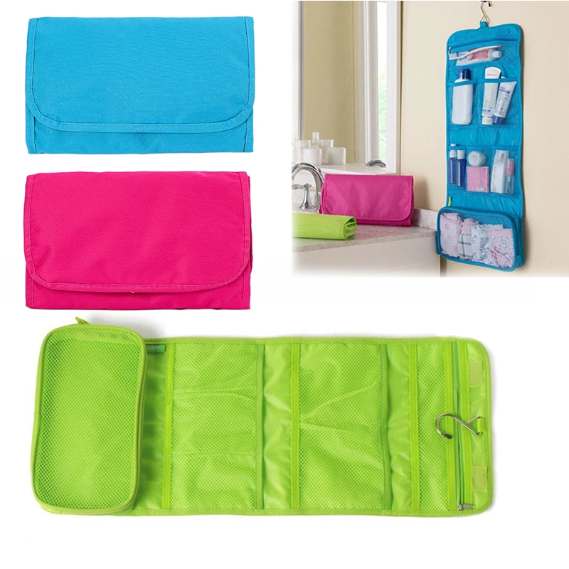 

Waterproof storage hanging bag hanging multi-storey Storage Box Desk Organizer Folding Jewelry Cosmetic Makeup Box