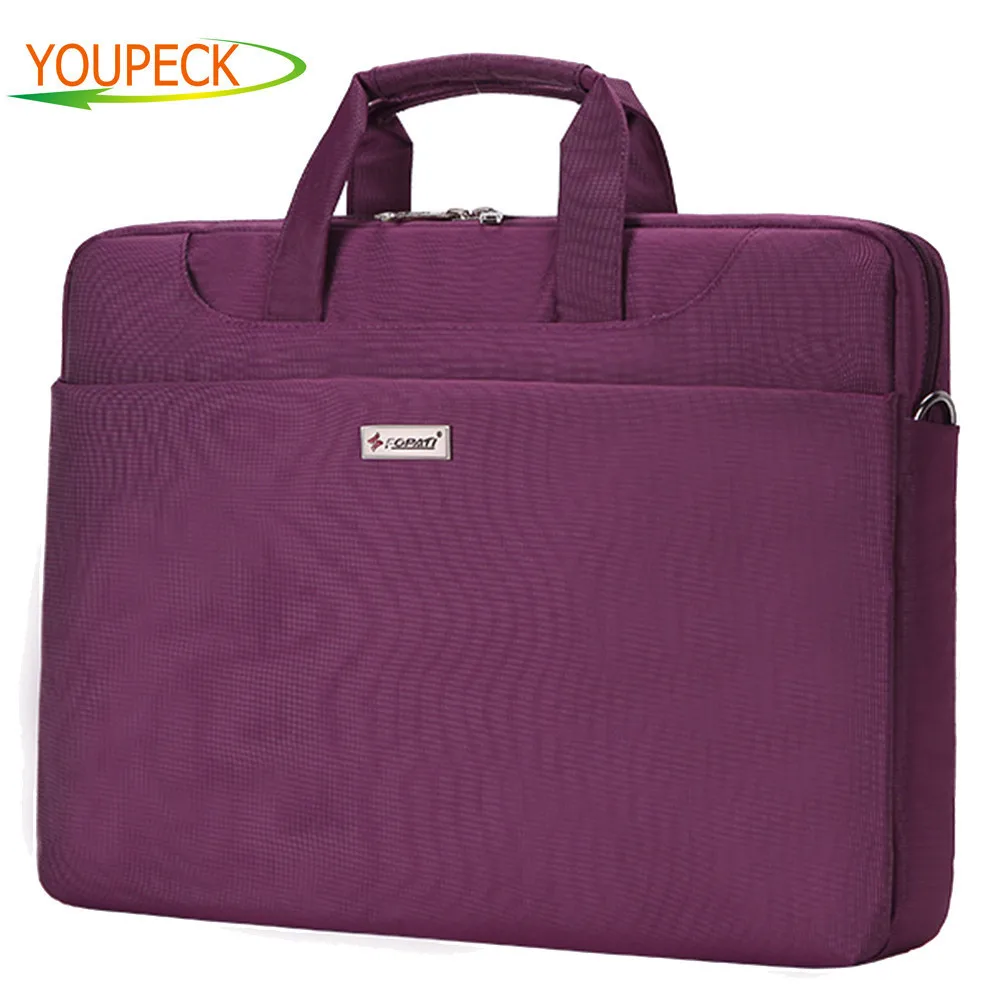 

2018 Business Laptop Bag 15.6 15 14 13.3 inch Notebook Bag shoulder messenger bags Cross body School bag Carrying case handbag