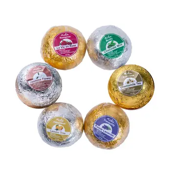 

6 Deep Bath Salt Body Oil Moisturizing Bath Ball Natural Bubble Bath Salt Body Whitening