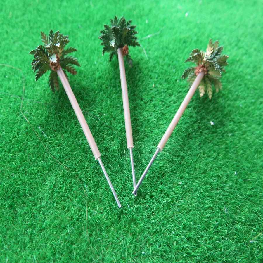 architecture model copper tree in miniature  (7)