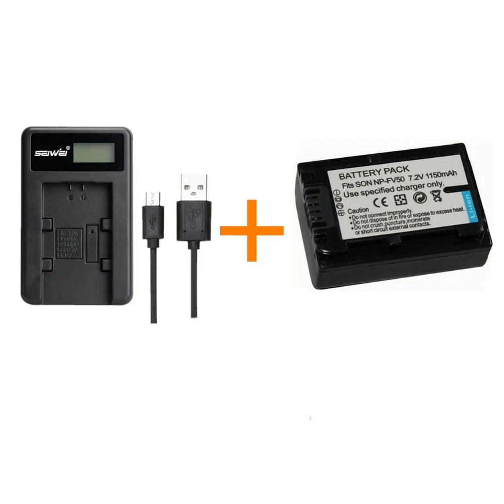 1 шт. 1150 мАч NPFV50 NP FV50 с одной Батарея Зарядное устройство для Sony sr21 sr68 sr78 sr88 SX15 SX20 sx21