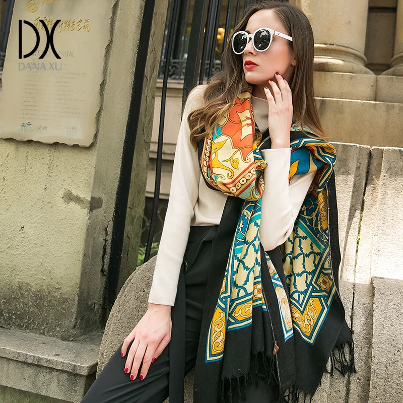 Winter luxury Brand Plaid Cashmere Scarf Women Oversized Blanket Scarf Wrap Warm Wool Scarf Women Pashmina Shawls and Scarves Winter luxury Brand Plaid Cashmere Scarf Women Oversized Blanket Scarf Wrap Warm Wool Scarf Women Pashmina Shawls and Scarves