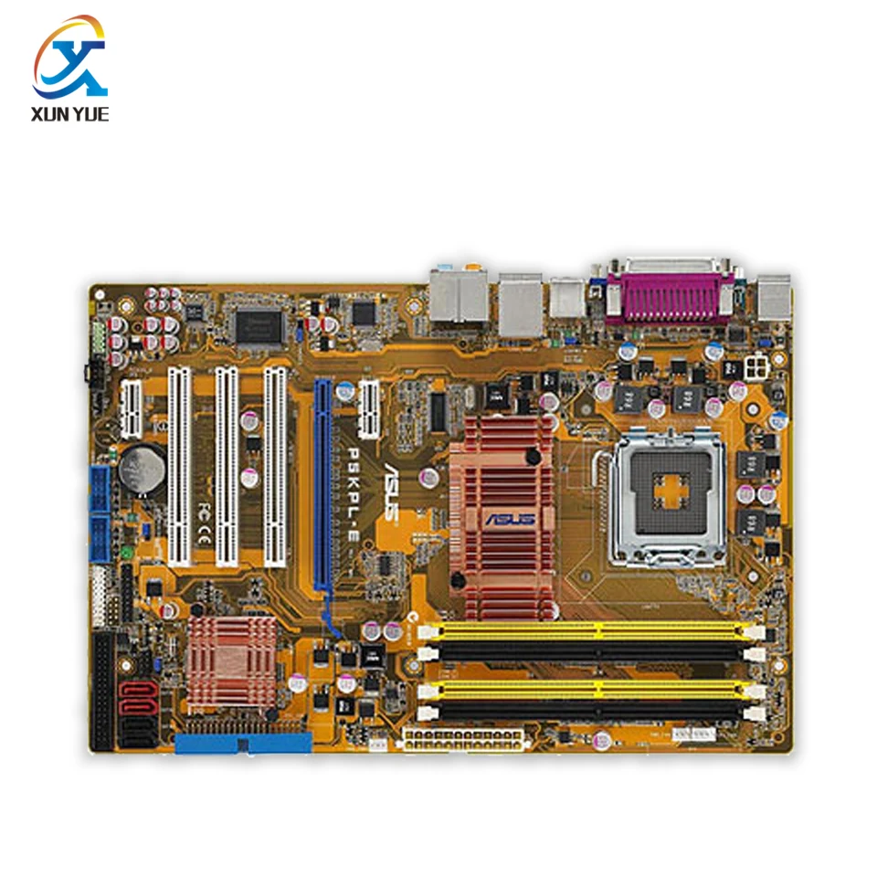 Asus P5KPL-E Original Used Desktop Motherboard G31 Socket LGA 775 DDR2 4G SATA2 ATX asus original motherboard g31m s2l g31 ddr2 lga 775 motherboard