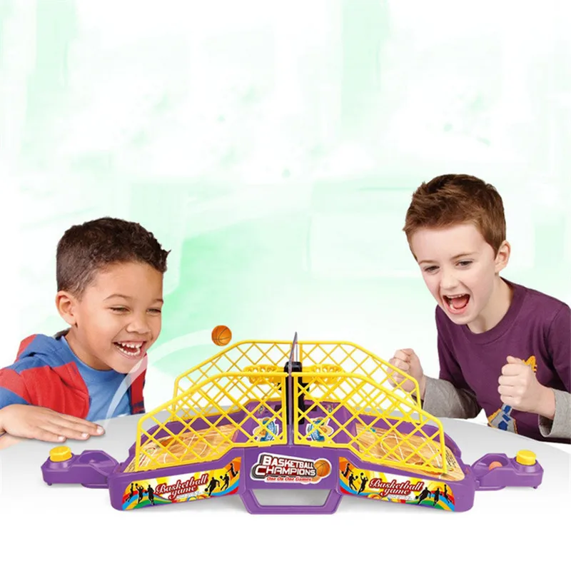 

MINOCOOL Creative Desktop Games Interaction Toys Educatif Sport Learning finger Shoot Basketball Stands with Music Sound Machine