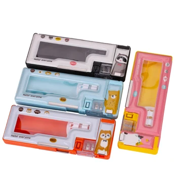 

1pc Multifunction Pencil Case Creative Cute Children Student Gift Awards Boys and Girls Pen Case School Supplies Stationery