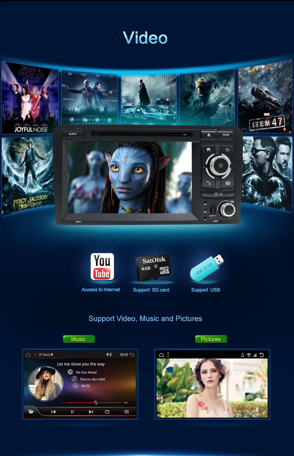 Best Bosion Android 9.0 CAR DVD GPS For Audi A3 8P 2003-2012 S3 2006-2012 RS3 Sportback 2011 multimedia player stereo radio 7 Best Bosion Android 9.0 CAR DVD GPS For Audi A3 8P 2003-2012 S3 2006-2012 RS3 Sportback 2011 multimedia player stereo radio 7