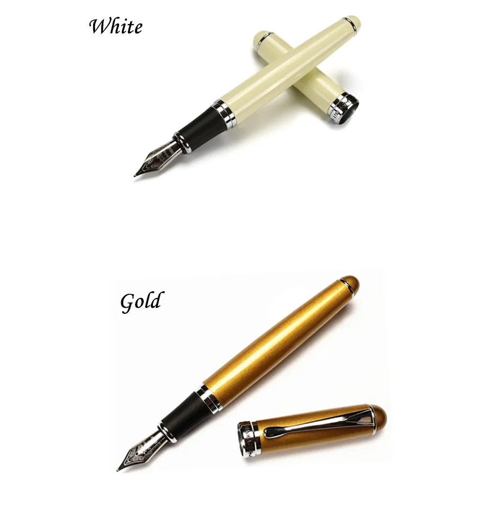 Jinhao 750 Iraurita авторучка полностью металлические чернильные ручки офисные школьные принадлежности студенческие канцелярские принадлежности для подарка конвертер