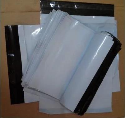 20Pcs White Self-seal Adhesive Courier bags Storage Bags Plastic Poly Envelope Mailer Postal Shipping Mailing Bags 6