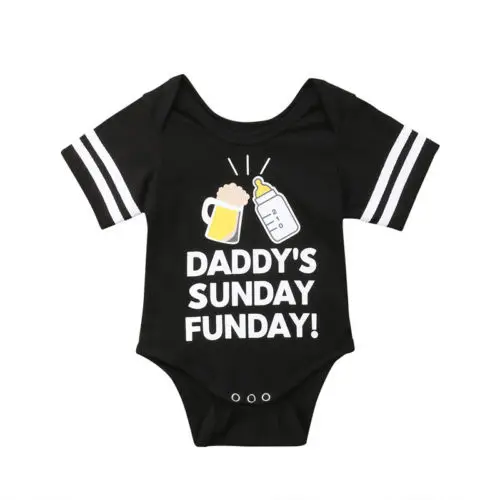 USA Summer Clothes Newborn Infant Baby Boy Girl Romper Bodysuit Jumpsuit Outfits