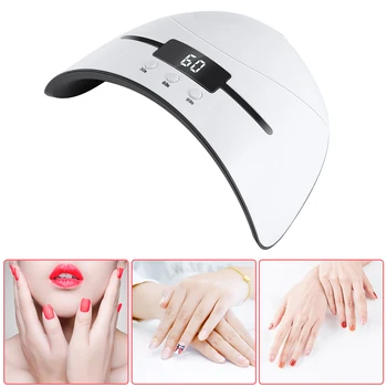 

36W UV Lamp LED Lamp For Nails Nail Dryer 12pcs Led Nail Lamp For Curing All Gels With Sensor USB Charge Nail Art Tools