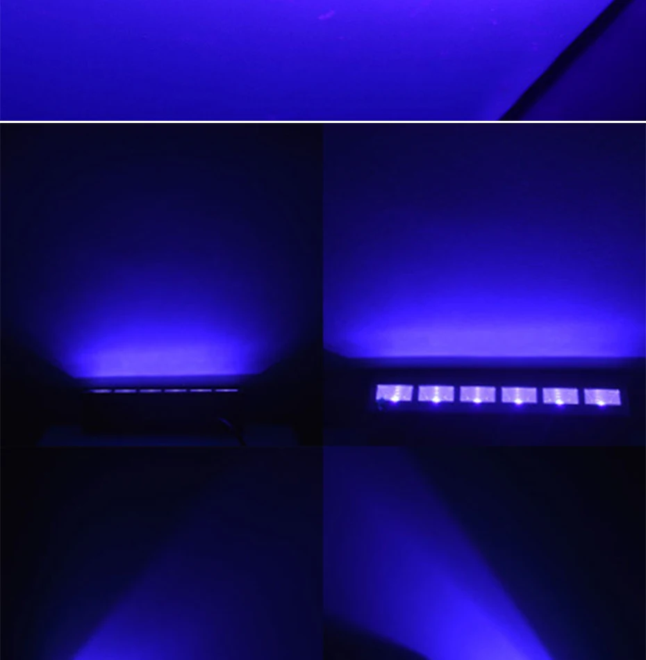 Хэллоуин УФ Фиолетовый сценический светильник светодиодный бар лампа фиолетовый лазерный проектор Рождественская диско лампа Клубные украшения вечерние прожекторы светильник