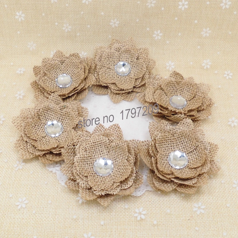 individuales de arpillera navideños