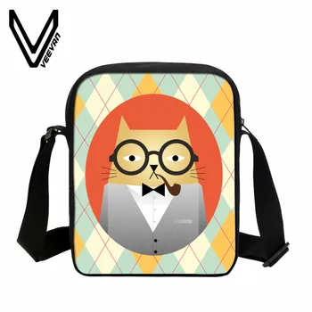 

VEEVANV Small Printing Women Messenger Bags Girls Casual Crossbody Bags Female Shoulder Bag Fashion School Bags Children Bookbag