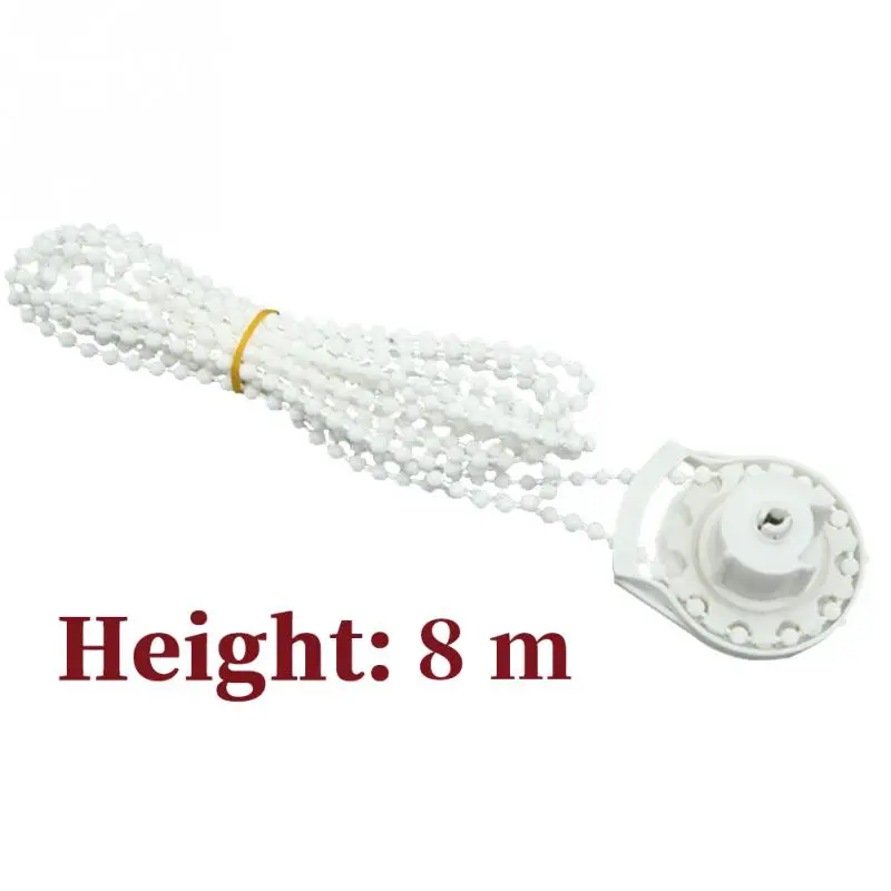 Decoración Para el hogar soporte de cadena de cuentas accesorios de cortina de ventana tratamientos de Hardware rodillo persiana sombra 28mm 8 m Kit de Control de Cluth Decoración Para el hogar soporte de cadena de cuentas accesorios de cortina de ventana tratamientos de Hardware rodillo persiana sombra 28mm 8 m Kit de Control de Cluth