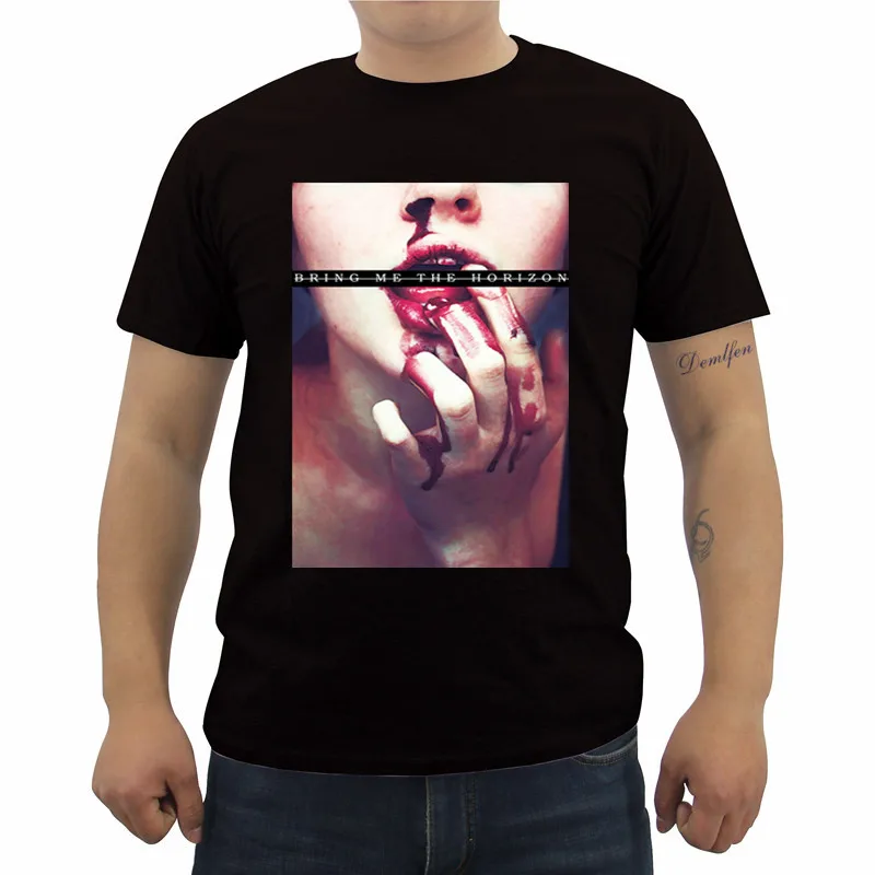 Aliexpress.com : Buy Summer New Bring Me The Horizon Blood Lust T shirt ...