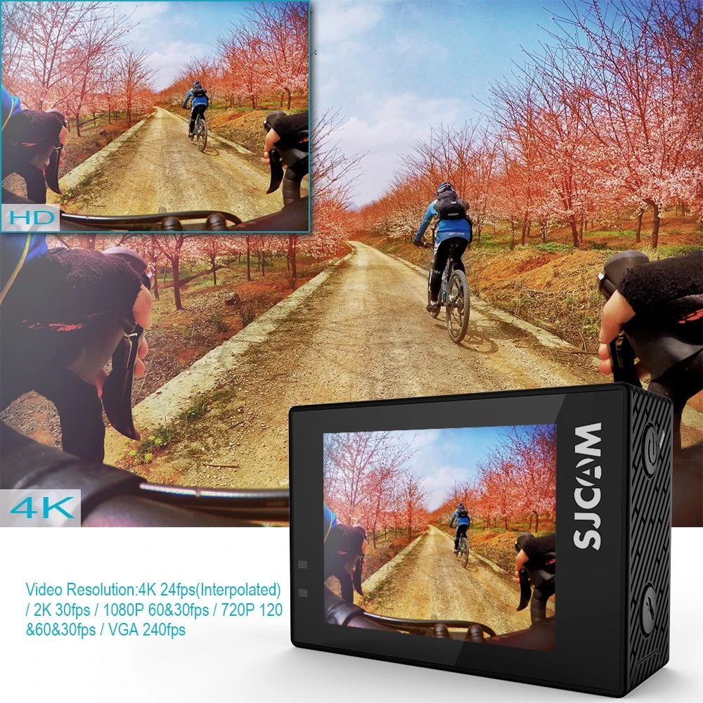 Экшн камера SJCAM SJ6 LEGEND 4 к wifi 1080 P/30fps 2 0 lcd 170 объектив Спорт Ultra HD DV 30 м водостойкий