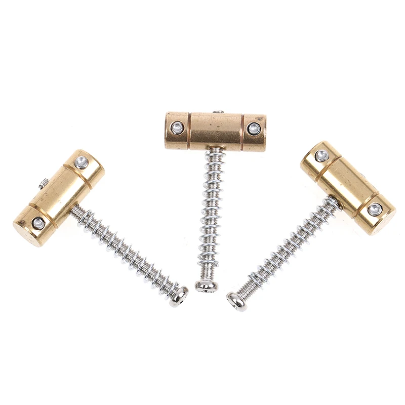 

3pcs high quality silver/gold Brass Guitar Bridge Compensated Saddles Replacement Part