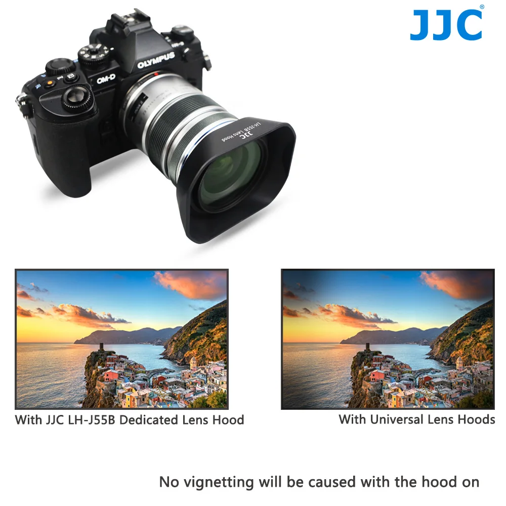 JJC байонетная бленда объектива 52 мм для Olympus M.Zuiko Digital ED 9 18 f/4 0 5 6 заменяет