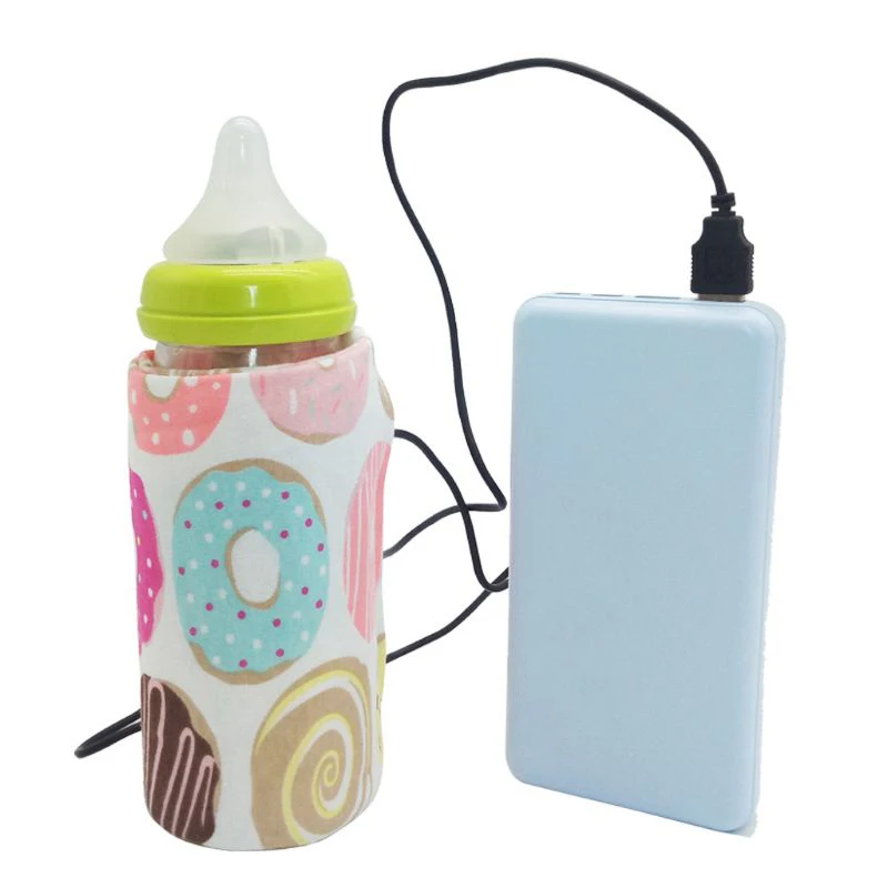 Usb подогреватель молока воды дорожная коляска изолированная сумка детская бутылочка для кормления подогреватель
