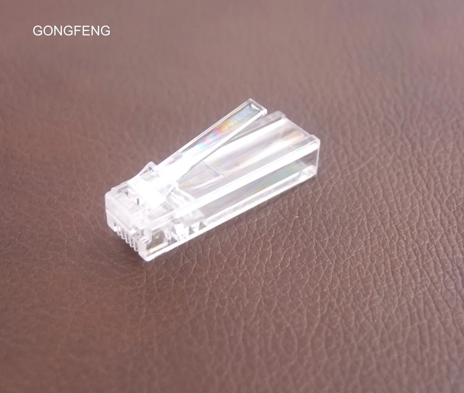 GONGFENG 100 шт. новый разъем специальное расширение Тип 6P6C на RJ11 телефон с кристаллической головкой 32,8 мм специальные оптовая продажа в России