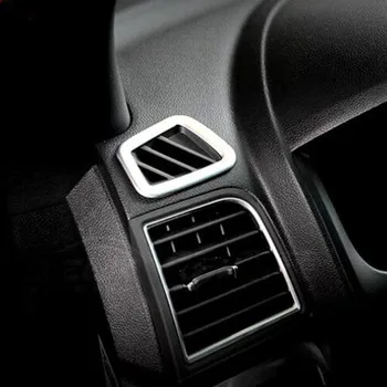 

Brand New For Ford Explorer 2011-2018 2PCS High Quality ABS Chrome Car Interior Outlet Cover Trim Car Styling Accessories