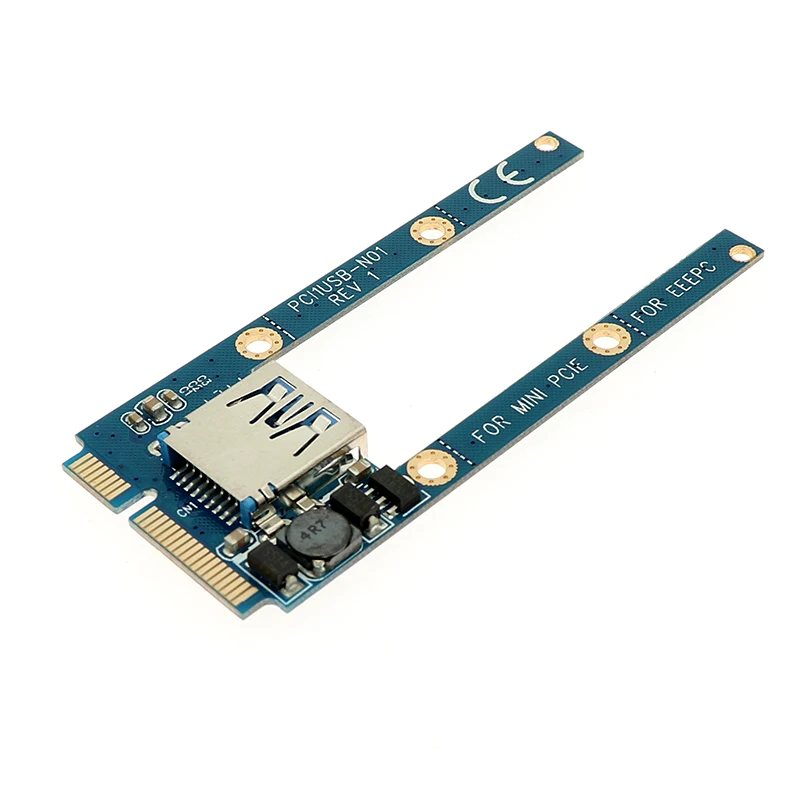 USB 2 0 гнездо к Mini pcie pci express PCI E Express адаптер карта для флэш диска и Wifi беспроводная
