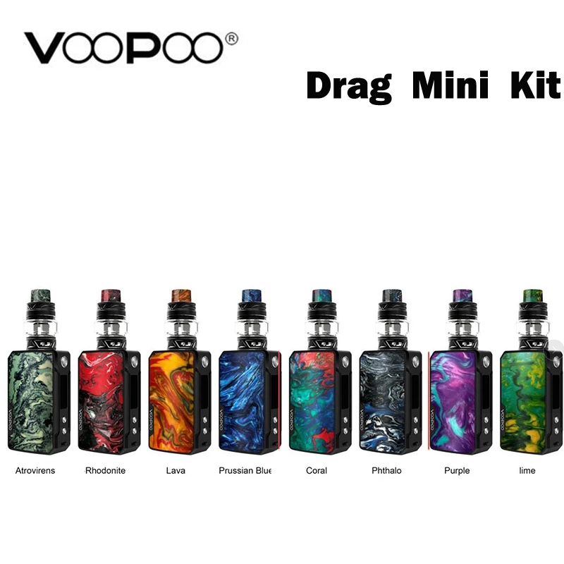

VOOPOO Drag Mini 117W TC Kit with 5ml UFORCE T2 4400mAh & GENE.FIT Chip New Uforce N1/P2 Coils vs Drag 157w