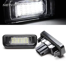 Лицензии свет для Mercedes Benz W220 DC 12 В 18 SMD-3528 номер автомобиля Светодиодный лампа для Benz W220 99- 05 автомобилей номерных знаков свет