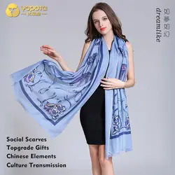Yopota шерсть роскошные шарфы многоцелевой длинный платок мода high end шарфы для женщин topgrade подарок бесплатная доставка