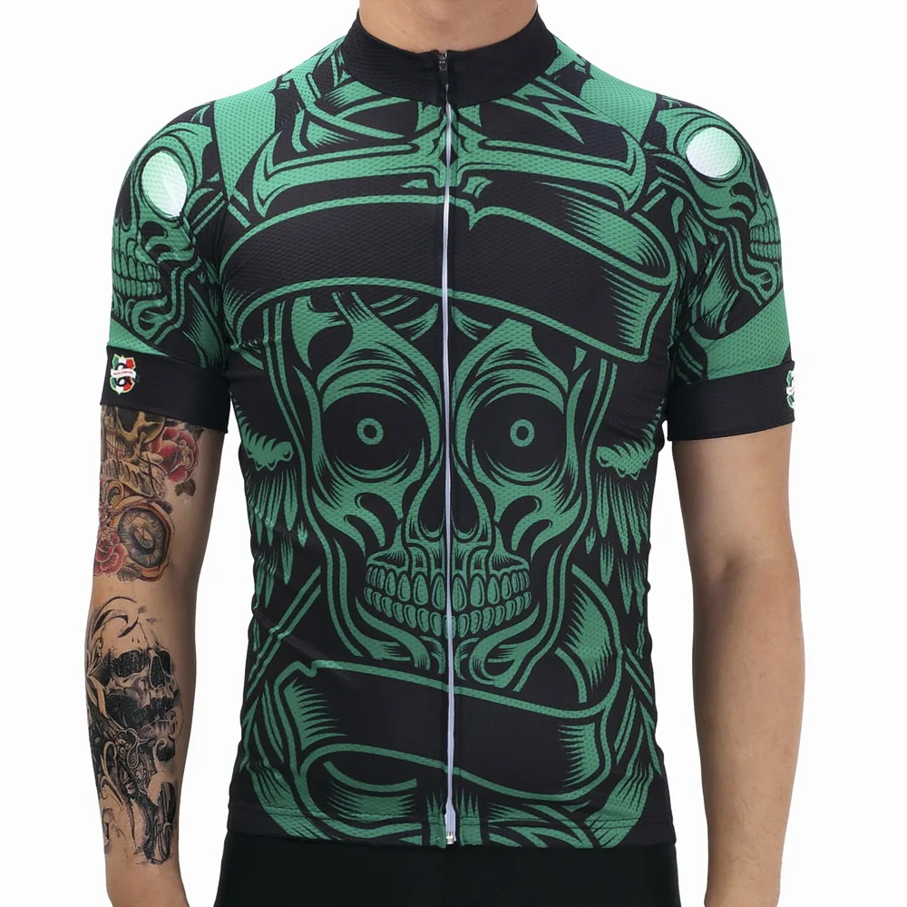 skeleton bike jersey