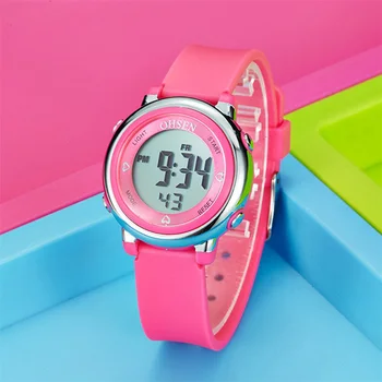 

Relogio Feminino Digital Fashion Women Sports Watch Waterproof LED Digital Watch Women Multifunction Girl Wristwatch Chronograp