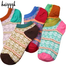 3 пар/лот новые модные женские хлопковые носки с красочным принтом весенние повседневные носки meias soks bobby носки calcetines mujer