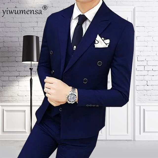 Ywms 12 2018 Latest Coat Pant Designs Ivory Beige Men Suit Slim Fit