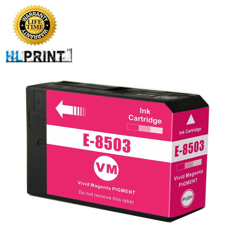 1PK ink cartridge T8503 compatible for SureColor P800 printer PK C VM Y LC VLM LK MK LLK pigment ink