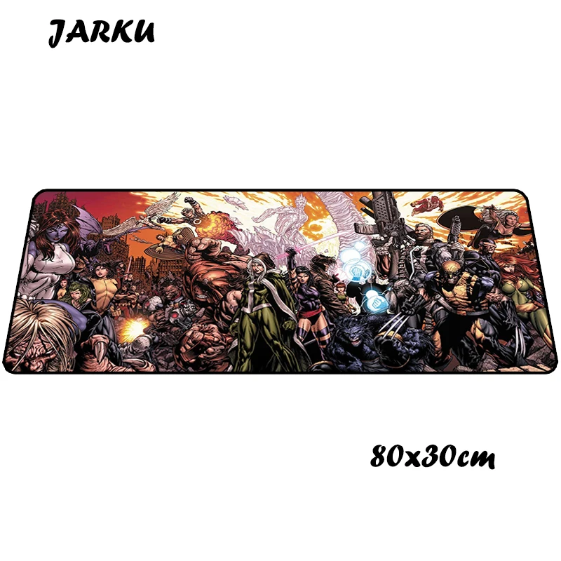 X-men коврики для мыши 800x300x3 мм красочный Коврик для мыши мышь Notbook компьютерный коврик для мыши великолепный игровой padmouse геймер клавиатура