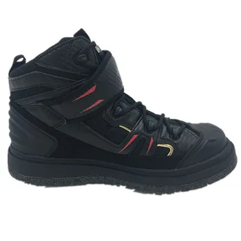 High-Jump Rock Fishing Shoes Woman Waterproof Slip-Resistant Mesh Breathable Fabric Felt Spike Soles Fishing Waders Mens Shoes