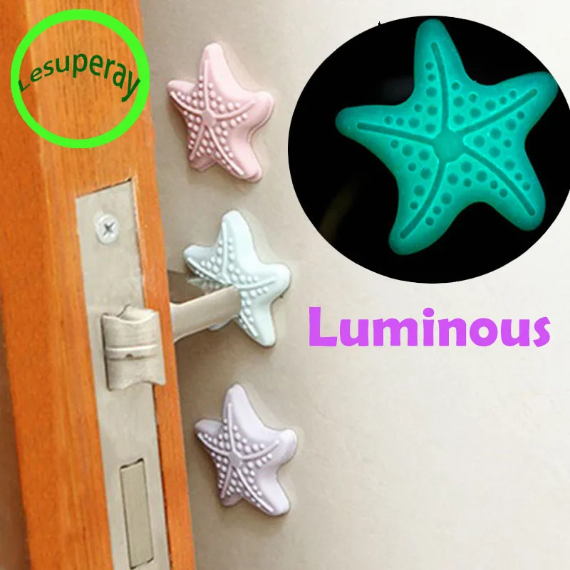 

2019 new 1pcs Silicone Door Handle Knob Crash Pad Wall Protect Self Adhesive Bumper Guard Stopper Luminous Stop Stick hot
