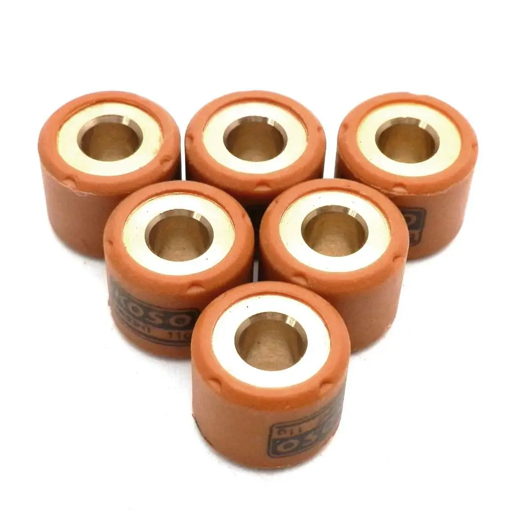 (6piece/lot) Motorcycle Variator 15x12 Weight Rollers 8g 15mmx12mm for