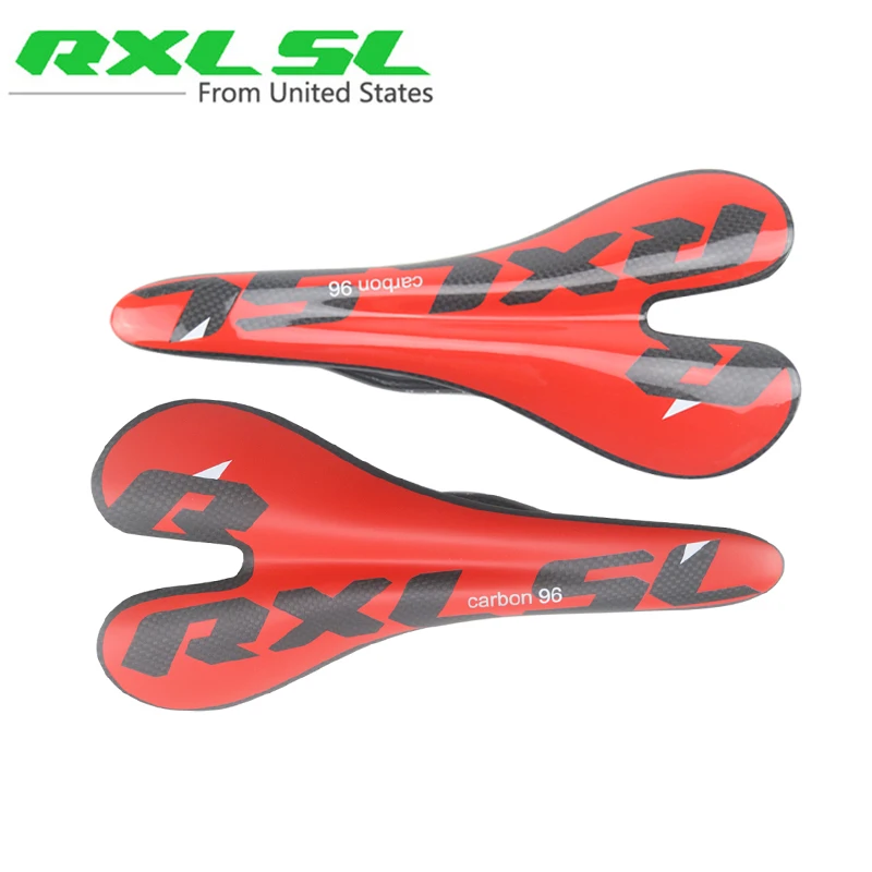 black and red bike seat