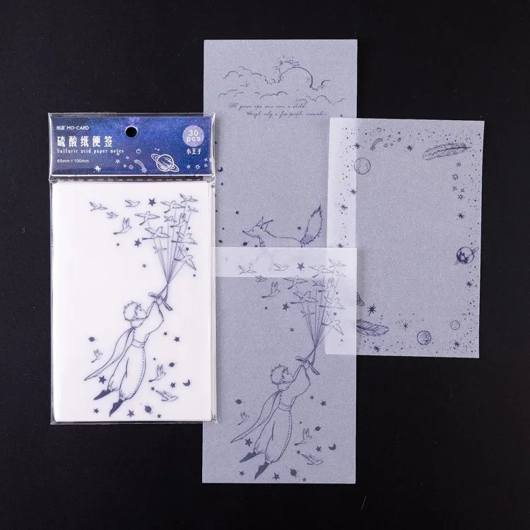 Лесная серия, бумажный блокнот для заметок, прозрачный блокнот Le Petit Prince, блокнот для заметок, школьные офисные принадлежности, Подарочные канцелярские принадлежности - Цвет: 5