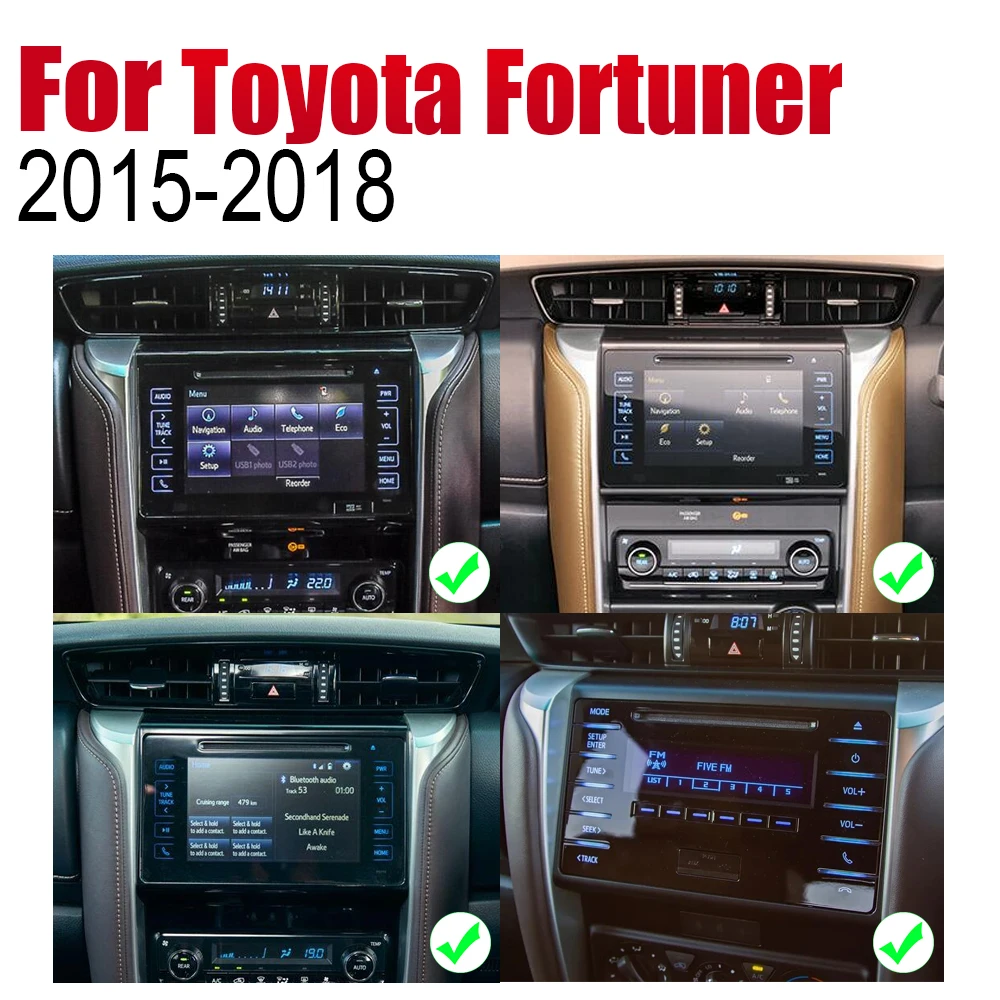 Clearance ZaiXi Android Car DVD GPS Navi for Toyota Fortuner 2015~2018 player Navigation WiFi Bluetooth Mulitmedia system audio stereo EQ 2