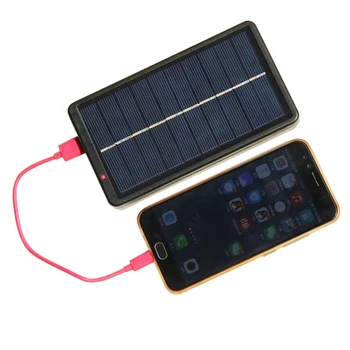 

Portable Solar External Battery Charger Batteries Travel Backup Battery Power Bank for IphoneXs XR For Samsung xiaomi 400mA