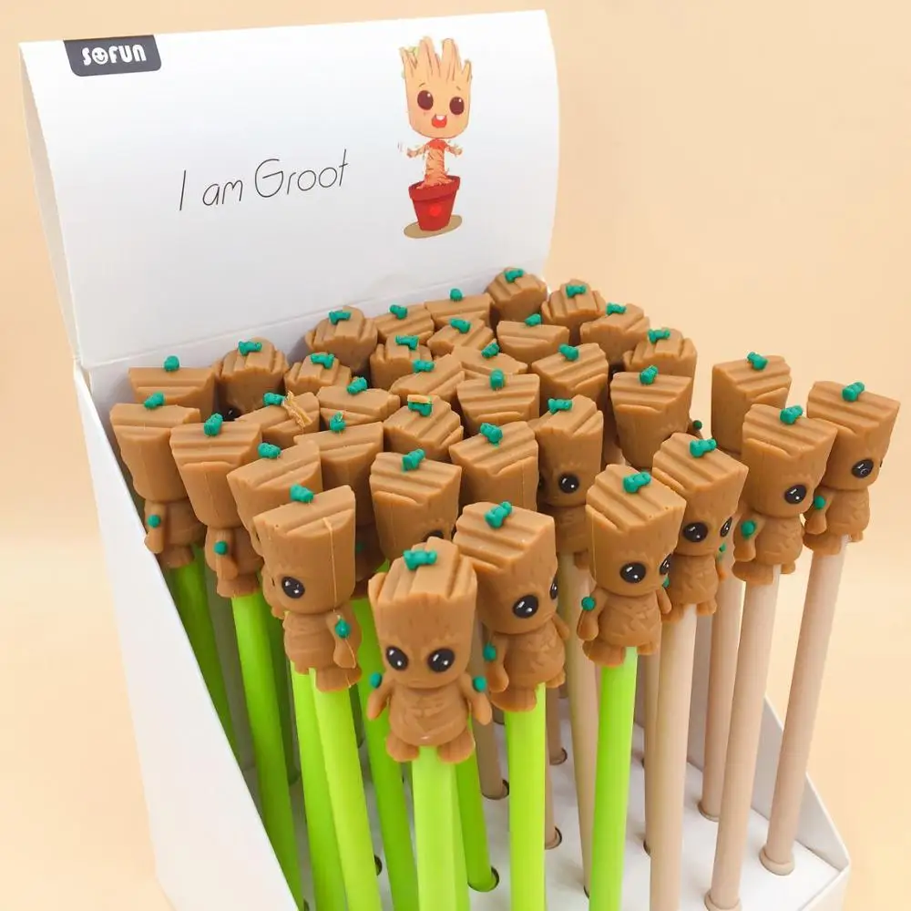 Groot мультяшная гелевая ручка канцелярские принадлежности школьная Ручка