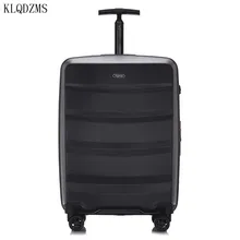 Klqdzms 20/24/28 дюймов Элитный бренд Чемодан Бизнес прокатки Чемодан Спиннер чемоданов на колесиках PC чехол пароль дорожная костюм чехол на колесе