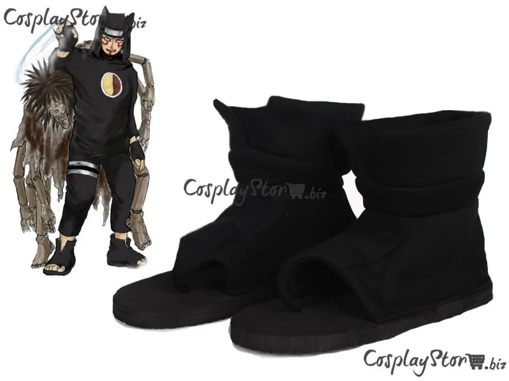 

Naruto Shoes Naruto Kankuro Black Cosplay Shoes