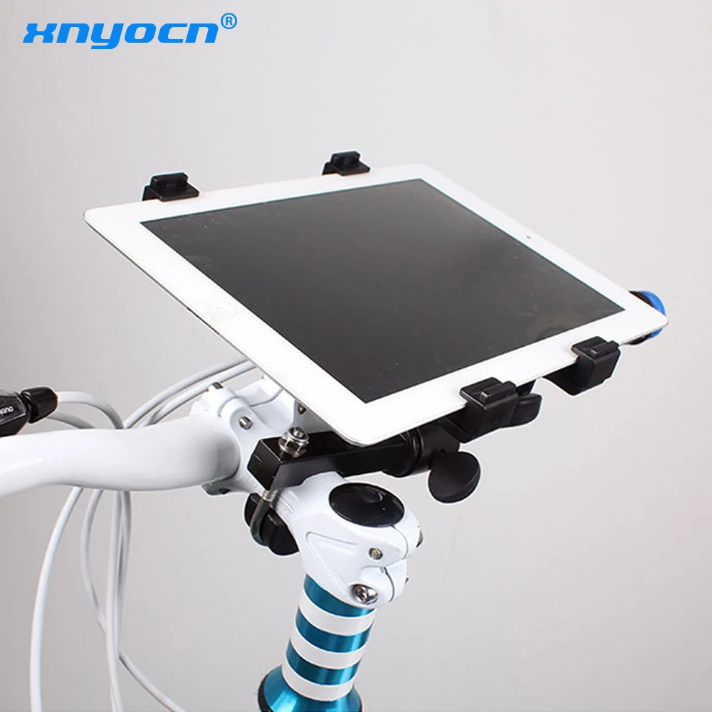 Kopen Mount Houder voor Ipad mini 2 3 4 Universal Aluminium Fiets Motorfiets GPS LG Tablet Pc Voor Samsung T230 t280 Asus Acer