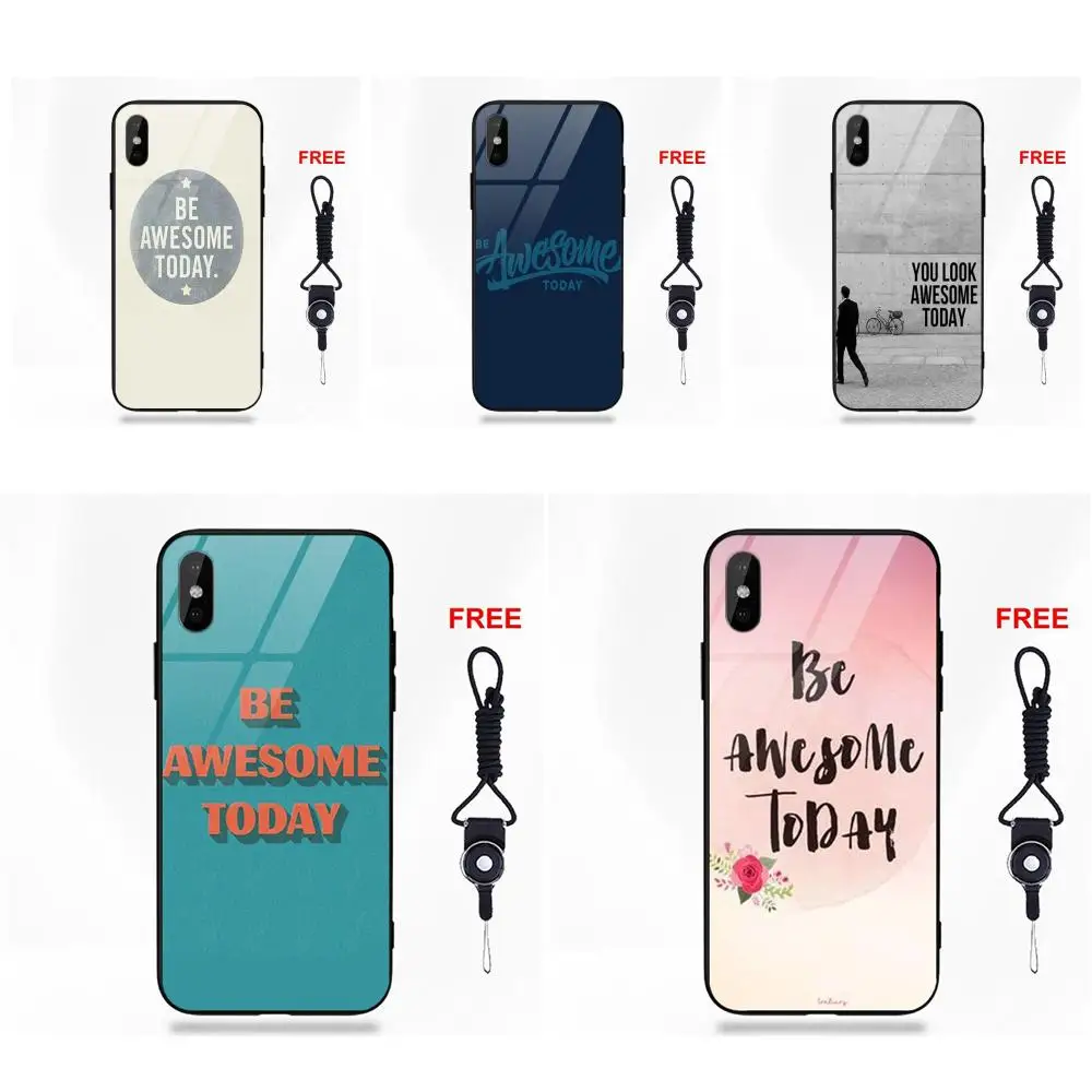 Vvcqod для Apple iPhone 5 5C 5S SE 6 S 7 8 Plus X XS Max XR Мягкий ТПУ чехол + закаленное стекло будет