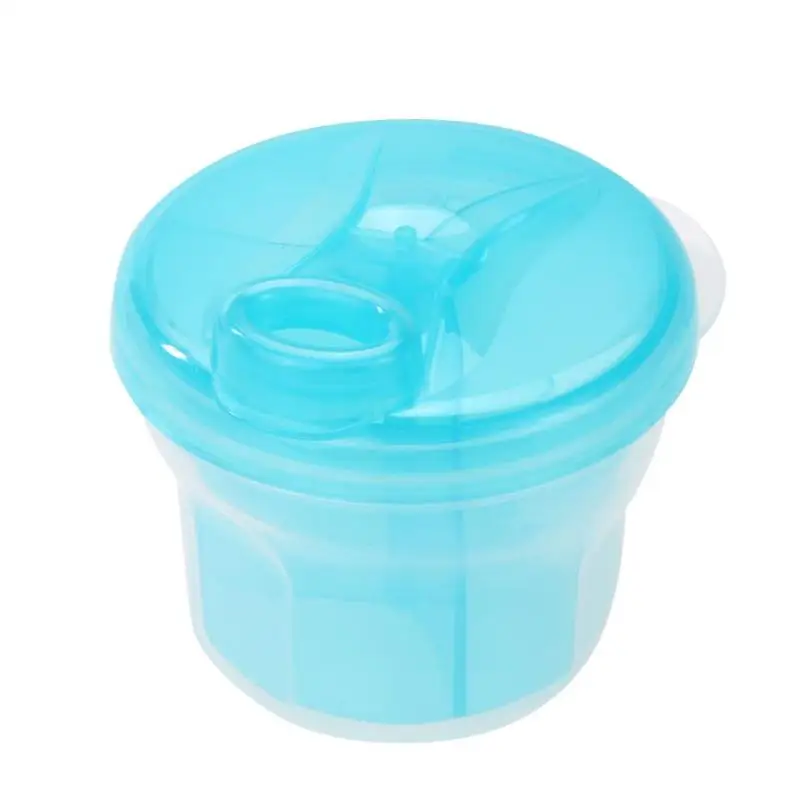 1 предмет Портативный сухое молоко диспенсер формулы Еда контейнер для хранения кормления - Цвет: Синий