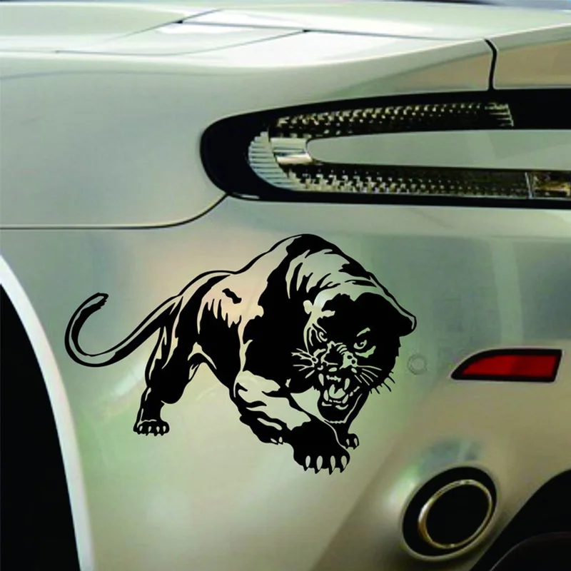 1pc SEEYULE 19.5*13.5CM Fiery Wild Panther Leopard Hunting Car Body Decal Car Sticker Motorcycle Decoration for Golf Passat Audi 1pc SEEYULE 19.5*13.5CM Fiery Wild Panther Leopard Hunting Car Body Decal Car Sticker Motorcycle Decoration for Golf Passat Audi