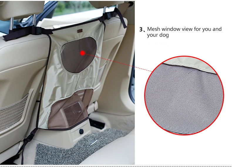 pet car seat barrier